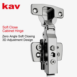 Bisagra de <span class=keywords><strong>Cierre</strong></span> <span class=keywords><strong>Suave</strong></span> de Ángulo Cero Ajustable en Dos Direcciones <span class=keywords><strong>para</strong></span> Puertas Gruesas, <span class=keywords><strong>Bisagras</strong></span> Ocultas <span class=keywords><strong>para</strong></span> <span class=keywords><strong>Muebles</strong></span> de Cocina - Product Image 1