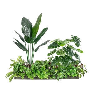 Real Touch Intérieur Plantes Artificielles En Plastique Verdure Décor Nouvel An; Bonsaï De Noël Arbuste Bananier Palmier Espace Extérieur - Product Image 4