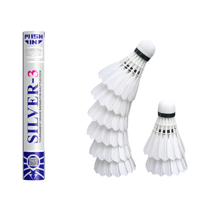 OEM Premium Professional Tournament Grade <b>Badminton</b> Shuttles Goose Feather High Durability Top Notch Flight Performance for - Product Image 3
