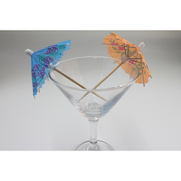Bâtons alimentaires de Cocktail parapluie, pièces, drapeau personnalisé, pour nourriture, prix d'usine