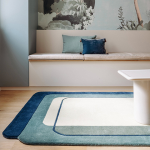 Luxury Handmade Hand-Tufted Rug 100% New Zealand Wool Carpet Custom Designer <b>Floor</b> <b>Covering</b> Fire-Resistant - Product Image 4