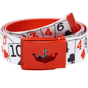 Gran oferta, logotipo personalizado, estampado Digital, tejido de poliéster trenzado Hallow para hebilla, cinturón automático para hebilla para estilo personalizado - Product Image 2