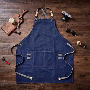 Tabliers de cuisine en toile 100% coton imperméables et résistants à l'huile pour hommes - Product Image 3