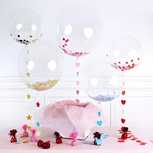 Globos Bobo de Helio de 24 Pulgadas para Globos Bobo LED, Globos con Luz LED para el Día de San Valentín, Navidad, Bodas, Fiestas de Cumpleaños - Product Image 3