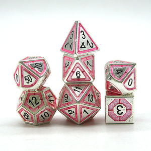 Tùy Chỉnh Cthulhu Trò Chơi 7-Mảnh Kẽm Hợp Kim Đa Diện RPG <span class=keywords><strong>Dice</strong></span> Set Với Hộp Thiếc Bao Bì Cho <span class=keywords><strong>Dnd</strong></span> Bán Buôn - Product Image 2