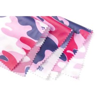 Tissu TPU à imprimés de fleurs, pour la pluie, avec motif de Camouflage