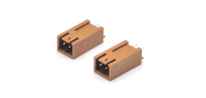 Conector de pines recto WAFER XHB (HA de altura aumentada) H:14.2mm 2P Marrón PA66 (1000PCS/Bolsa) - Product Image 5