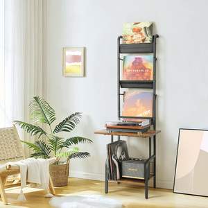 Vente directe d'usine Facile à installer Facile à déplacer Étagère de <span class=keywords><strong>jukebox</strong></span> avec espace de rangement Stockage de disques vinyles - Product Image 5