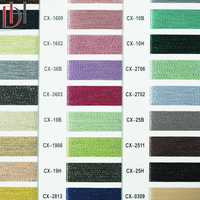 Gold Silver Metallic Yarn Double Twist Nylon Base Sewing Embroidery Knitting Weaving Anti-Bacteria High Tenacity Bulk Supplier