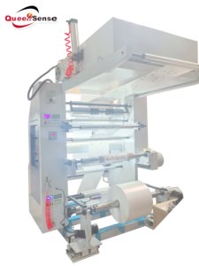 Высокоскоростная флексографическая печатная машина YT-H-2800 для пластика, БОПП и бумажных материалов, 2 цвета, с полукамерным дозирующим ножом - Product Image 4