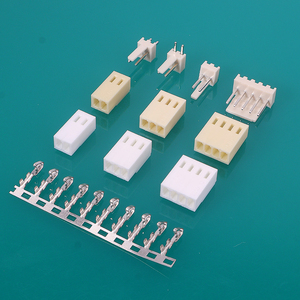 Cndz 2510 JST kết nối tùy chỉnh chiều dài 2.54mm khoảng cách 6P/2P dính vỏ trắng 3A Đánh giá hiện tại 2P Brass liên hệ với vật liệu - Product Image 4