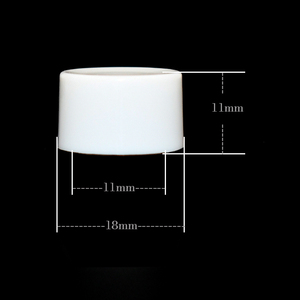 Tapa de Tubo Personalizable con Rosca M11 de Doble <span class=keywords><strong>Capa</strong></span> y Acabado Liso para Tubo Cosmético de Plástico de 19 mm - Product Image 2