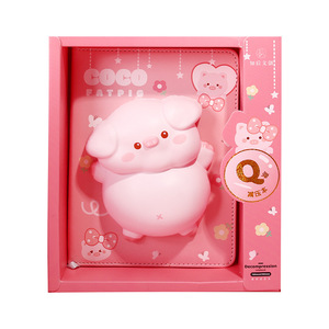 Cuaderno de Silicona Personalizable al por Mayor, Económico, con Cubierta de Cuero con Diseño Kawaii y de Dibujos Animados, Antiestrés - Product Image 4