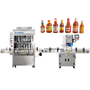 Línea de Producción de Relleno de Miel y Salsa Hummus con Llenadora de Pistón - Product Image 5