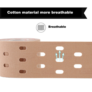 Cinta de Kinesiología Porosa de 5cm*5m, Transpirable, de Algodón, para Deportes, en 4 Colores, con Muestra Disponible - Product Image 3