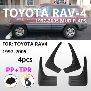 Guardabarros de Plástico Negro para Toyota Rav4 1997-2005, Deflectores de Neumáticos - Product Image 4