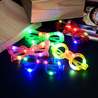 Muestra Gratis de Gafas LED, Artículos de Fiesta con Luces LED, Recuerdo para Niños y Adultos, Gafas de Juguete Luminosas para Cumpleaños y Navidad