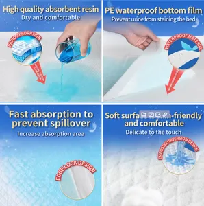 Slip per pannolini monouso Super traspiranti con linguette per incontinenza tecnologia avanzata di blocco rapido assorbe fluido