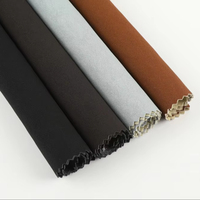 Tissu en cuir synthétique extensible en PU à fil métallique personnalisé en usine pour vêtements de mode, vestes et manteaux
