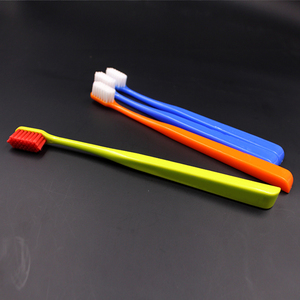 Brosse à dents adulte manche en caoutchouc souple avec grand <span class=keywords><strong>espace</strong></span> pour l'impression - Product Image 6