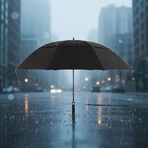 Parapluies promotionnels de voyage en forme de capsule, anti-UV, semi-automatiques, parapluie CLASSIQUE pour la pluie - Product Image 2