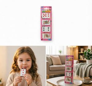 Tarjeta de Juego de Chocolate Comestible con Diseño de Caramelo, 18g, 4 Unidades, Tarjeta de Póker <span class=keywords><strong>Dulce</strong></span> para Niños, Recuerdo de Fiesta, Novedad, Venta al por Mayor, Fábrica OEM - Product Image 2