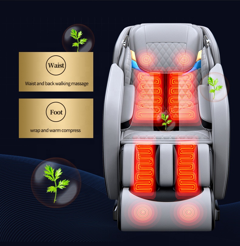GUOHENG GUOHENG 2022 New Best Fashion 3D Zero Gravity Massage Chair DOUBLE SL-shaped Full Body Massage Chair