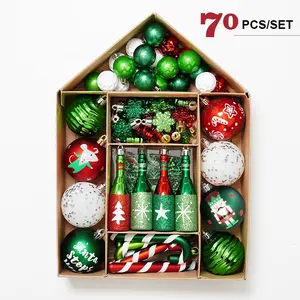EAGLEGIFTS, рождественские украшения, шарики, игрушки, Artculos Para Festividades Y Fiestas, рождественские украшения для хранения