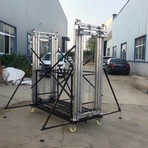 आधुनिक 5 मीटर इलेक्ट्रिक लिफ्टिंग मचान स्टील को साइट निर्माण के लिए निलंबित मंच - Product Image 6