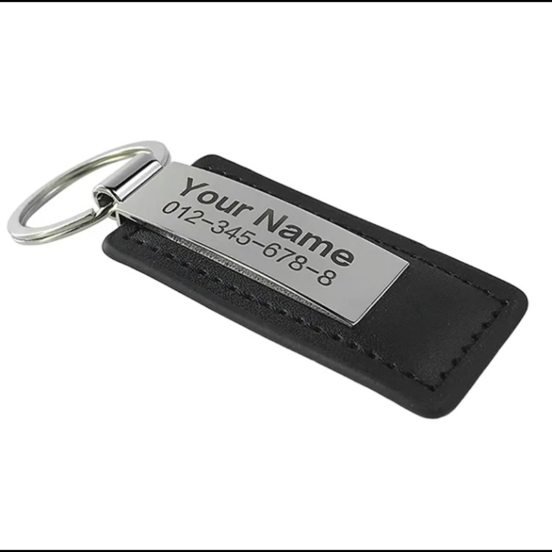 Leather Keychain Wholesale Blank Bulk Pu