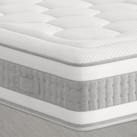 Vente Directe Fabricant Matelas Moelleux Hôtel 5 Étoiles King Queen Double Twin en Mousse à Mémoire de Forme Latex et Ressorts