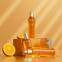Ensemble d'emballages cosmétiques en verre personnalisés, uniques, nouveaux arrivages, emballages de luxe pour soins de la peau, flacon et pot pour lotion et crème