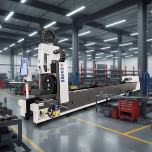 Guangjie Guangjie 2460 Bibo Guangjie Gj6024 1500w Machine de découpe de tubes à fibre laser haute efficacité 3 axes avec refroidissement par eau - Product Image 1