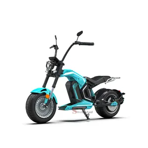 2023 nuevo modelo 2000W Scooter Eléctrico citycoco con neumáticos gruesos para adultos a buen precio Bicicleta Eléctrica