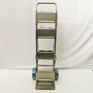 รถเข็นน้ำแบบพับได้ 6 ถัง 2 ล้อ ทำจากโลหะ สำหรับส่งน้ำ - Product Image 2