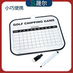 Tableau de score effaçable pour le golf 1S, tableau blanc portable, porte-carte de score pour l'entraînement et le jeu de golf - Product Image 2
