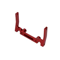 Alliage d'aluminium Acier inoxydable Boîtier électronique Poutres RC Crawler Car Model Upgrade Parts Axial SCX10 1/10 Métal usiné CNC