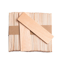 Bâtonnets de crème glacée en bois jetables écologiques les plus populaires 93mm 114mm 140mm 160mm, conformes aux normes alimentaires pour les usines de crème glacée