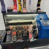 Machine d'impression numérique à sublimation automatique pour chaussettes et vêtements, très vendue, avec garantie d'un an