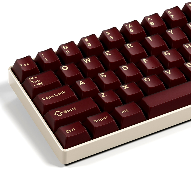 XVX Frost Jade Series Double-Shot Cherry Profile PBT Keycap 121-Key DIY Custom Mechanical Keyboard PC Keycaps