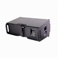Système de sonorisation Line Array W123 CVR à trois voies passif haute performance avec boîtier en bois, puissance de crête de 2400 W, garantie d'un an