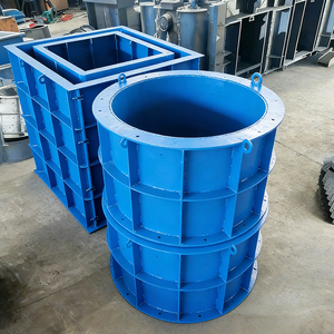 Molde para Alcantarilla de Hormigón, Molde de Acero para Pozo de Inspección de <span class=keywords><strong>Cemento</strong></span> Prefabricado para Proyectos de Drenaje de Alcantarillado, Tamaño Personalizado - Product Image 3