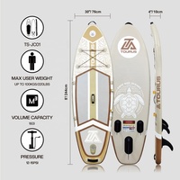 TOURUS Nouvelle pagaie de SUP personnalisable pour enfants, planche de SUP pour enfants, planche de paddle pour enfants