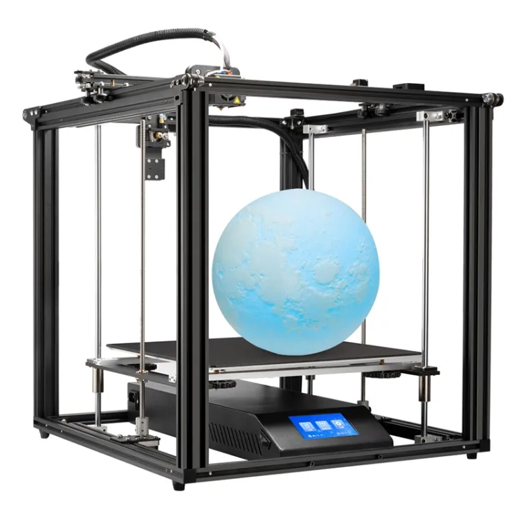 Ender-5 Plus-Sensor de extremo de filamento de nivelación automática de cama, impresora 3D DIY, tamaño de impresión: 35x35x40cm, enchufe del Reino Unido