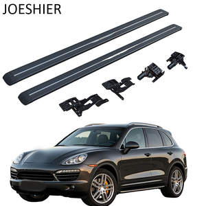 JOESHIER Luxury Full Set Aluminum Alloy Off-Road Protection Electric Power Side <b>Step</b> Running Board for Cayenne 2011-2017 - Product Image 2