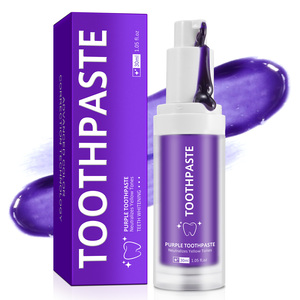 Wholesale Hot Sale 30ml Purple Foam Remove Stains Dental <strong>Colour</strong> <strong>Corrector</strong> Teeth Whitening <strong>Toothpaste</strong> - Product Image 4