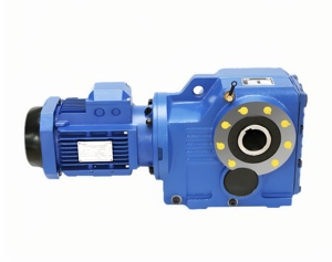 เฟืองเกลียวแบบติดตั้งบนหน้าแปลนเพลากลวง 0.37KW KAF37 กล่องเกียร์ลดความเร็วสูง - Product Image 2