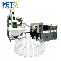 Machine de soufflage de bouteilles PET entièrement automatique 2000BPH à 2 cavités pour remplissage à chaud, machine de moulage par étirage-soufflage pour bouteilles de 330 ml et 500 ml