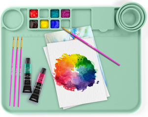 Planche à dessin antidérapante en silicone unisexe pour enfants de 5 à 7 ans, avec gobelet inclus - Product Image 3