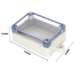 Outdoor IP65 Protection ABS <b>Plastic</b> Waterproof Battery Box <b>Enclosure</b> Customized Transparent Case - Product Image 4